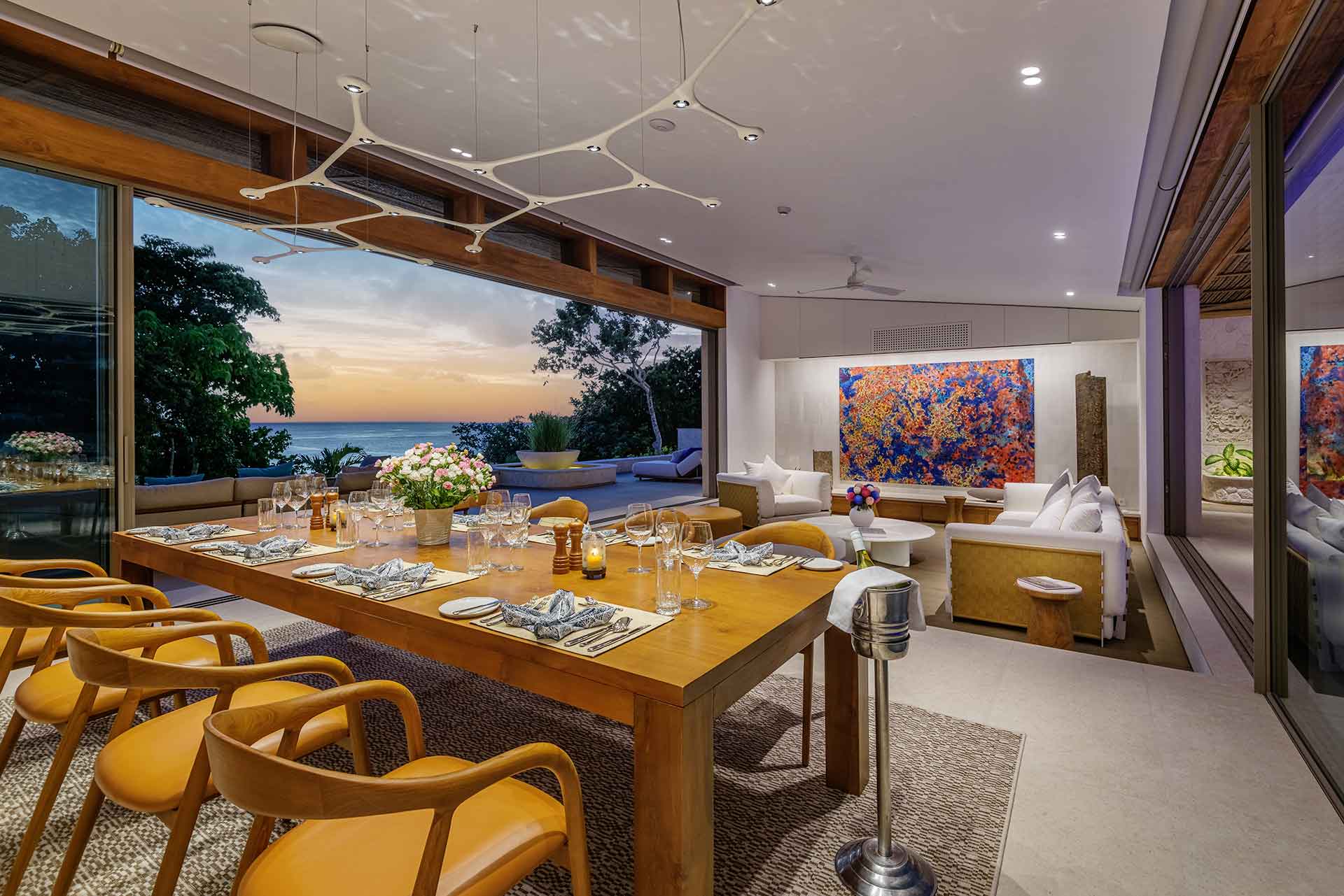 Courtyard Residence Inside Dining